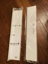 IKEA MALMBÄCK Display Wall Shelf Metal / White -60 cm (NEW)  X 2 