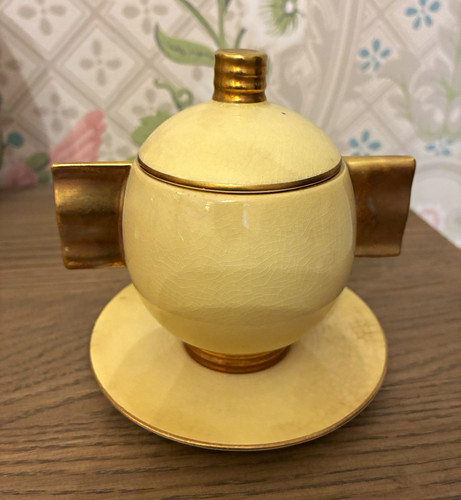 Carlton ware yellow - yellow, gold