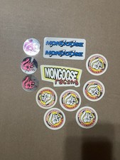 Vtg Mongoose BMX Rad Decalz