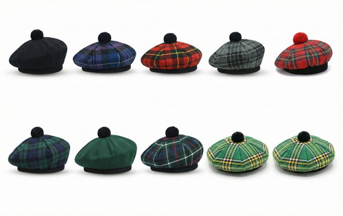 Tam shanter scottish bonnet - o,