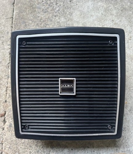 Vintage alba car speaker - vintage,