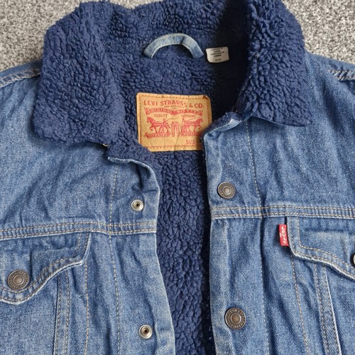 Levi sherpa blue lined - levi’s,