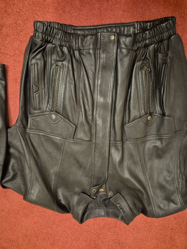 Vintage leather bomber - bomber,