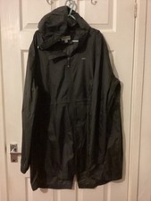 33,000 Ft Women's Rain Jacket Lightweight Hooded Long Rain Coat