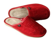 Women's Suede Leather Slippers