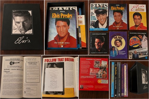 Elvis presley memorabilia box - elvis,
