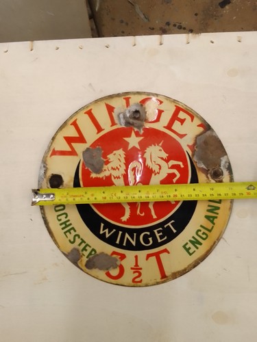 Enamel sign winget - enamel,