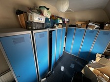 9 Blue Workplace Storage