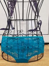 TURQUOISE All Over Lace Shorts Knickers