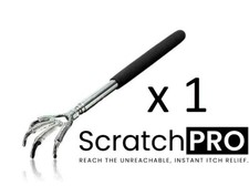 Back Scratcher Eagle Claw by ScratchPRO  Metal Telescopic Extendable From UK
