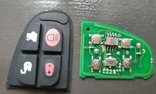 Original Restored Jaguar X-Type S-Type XJR Key Fob Remote CIRCUIT BOARD & PAD