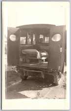 Postcard RPPC Interior Rear