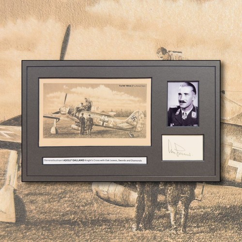 Adolf galland autograph - -,