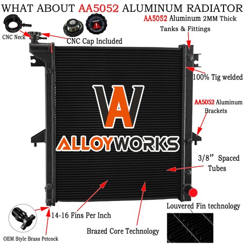Rows aluminium radiator fit - 3,