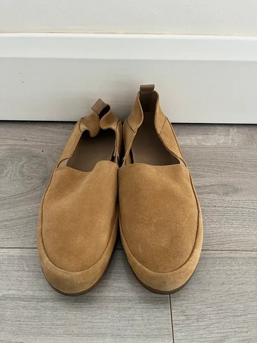 Worn once mens mulo camel - worn,