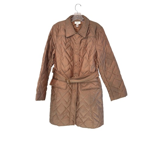 Loft bronze quilted - bronze, belt