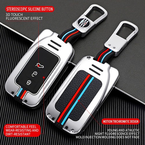 Metal key fob case - fob, holder