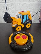 First JCB Joey The Digger toy 2 button remote control construction toy