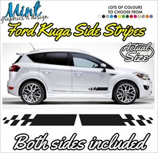 FORD KUGA ST Zetec SIDE Stripes RS 5 Door Decals Stickers Graphics FREE P&P 1004