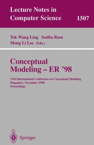 Conceptual modeling 98 - conceptual, er
