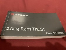 2003 DODGE RAM TRUCK OWNERS