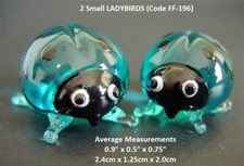 Glass INSECTS Glass LADYBIRD