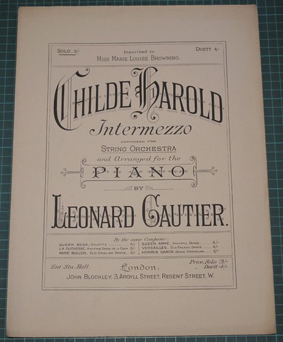 Childe harold intermezzo - harold,