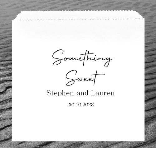 Personalised wedding sweet - personalised,