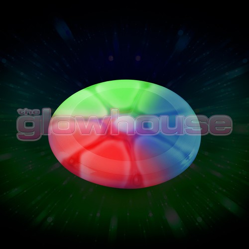 Light led frisbee - led,