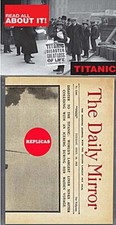 Titanic Replica Newspaper