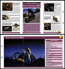 Buell Lightning XB9S - Great Bikes - Mega Bikes Hachette Fold-Out Card (B)