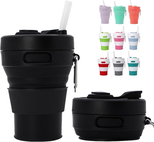 Collapsible coffee cup - coffee,