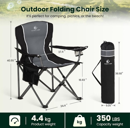 Alpha camp camping chair - camp, for