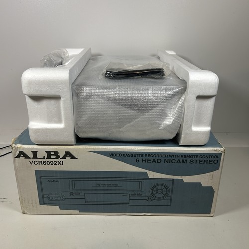 Alba vcr6092xl vcr - alba, vhs