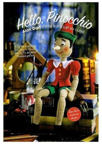 Alan dart pinocchio toy - alan,