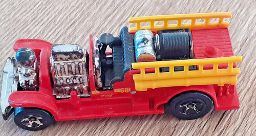 Mattel hot wheels red fire - hot,