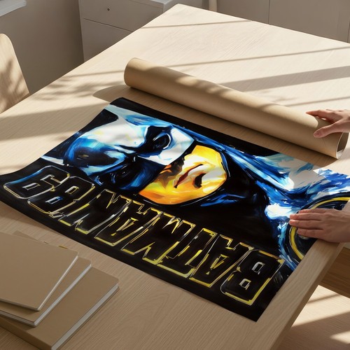 Batman 1989 retro - original, a3