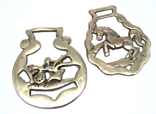 Horse brasses rearing - horse,