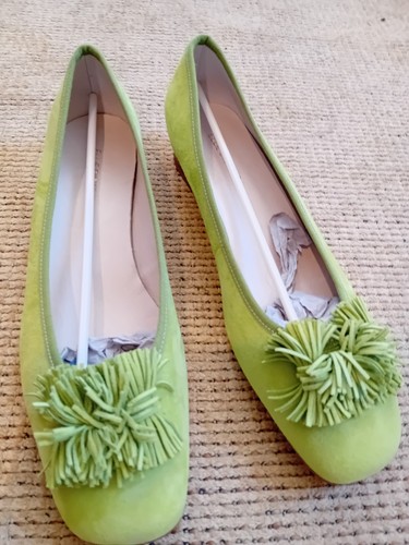 Ellie dickins shoes pumps lime - ellie,