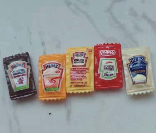 Dolls house miniature sauce - 5,