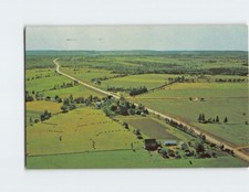 Postcard Aerial View of Trans