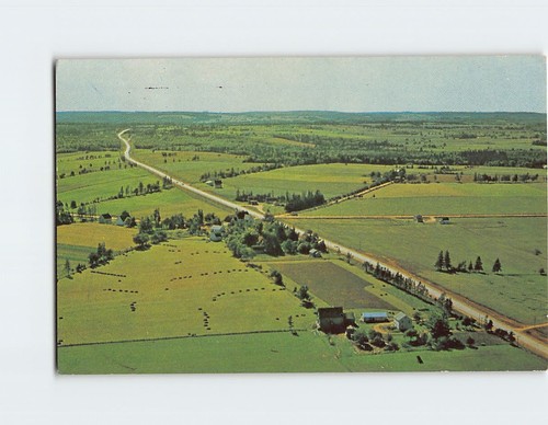 Postcard aerial view - postcard, of
