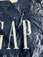 GAP EU PLASTIC store carrier BAG  used once...Collectable