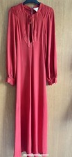 Ossie Clark For Radley.Vintage/Rare long Red Dress.Worn by myself  early 70’s.