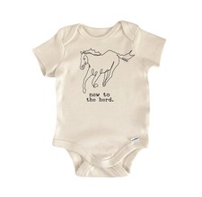 Horse Herd Newborn Baby