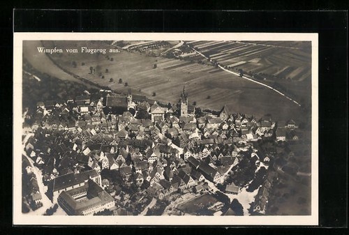 Postcard wimpfen general - postcard, wimpfen,