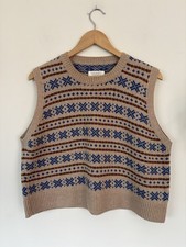 Toast Fairisle Wool Cotton Mix