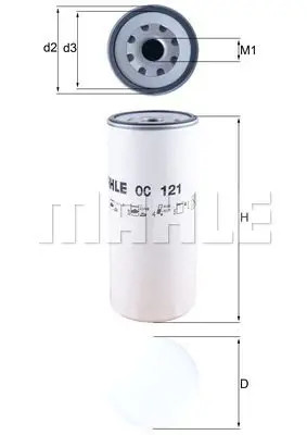 Oil filter spin - oil, spin-on