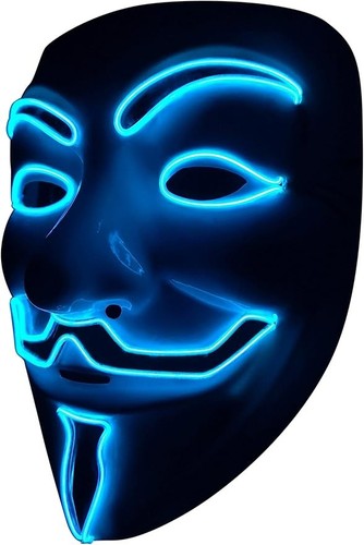 Southsky led vendetta mask - v,