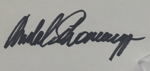 Arnold schwarzenegger signed - schwarzenegger,